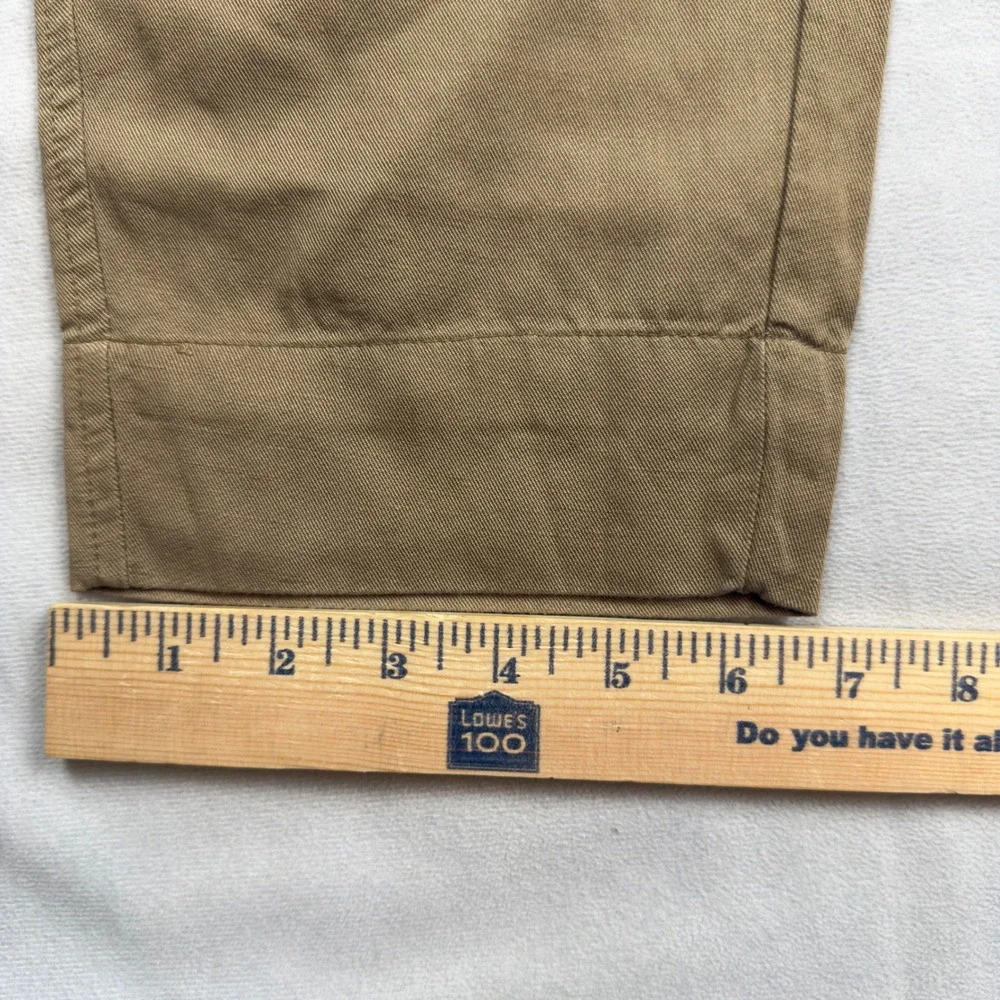 Quince Drapey Twill Tapered Trouser Baywood Tan Brown LB52279-DKBIZ01 Size 4 NWT